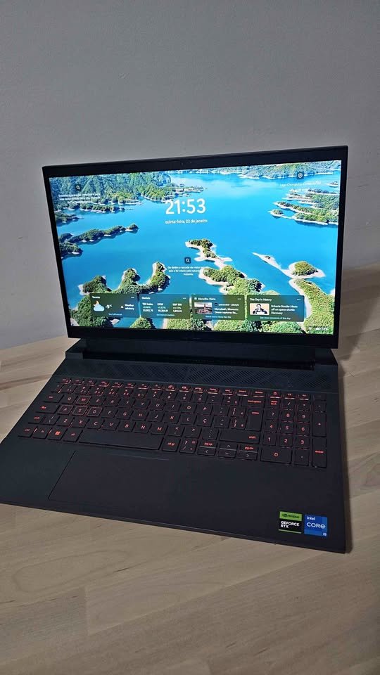 Dell G15-5530 gaming laptop with Intel Core i5 13450HX 13th Gen processor and NVIDIA GeForce RTX 3050 GPU