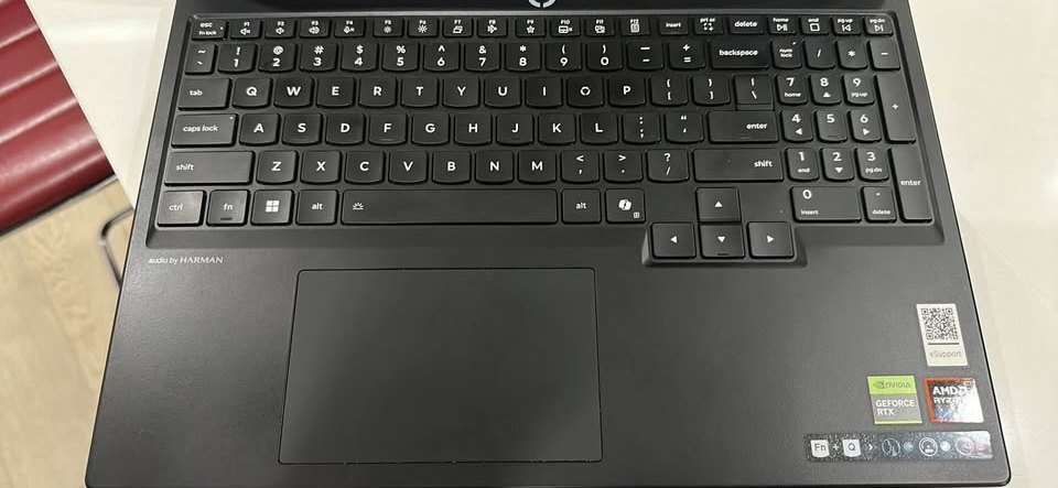 Lenovo Legion 5 AMD Ryzen 7 260 Keyboard