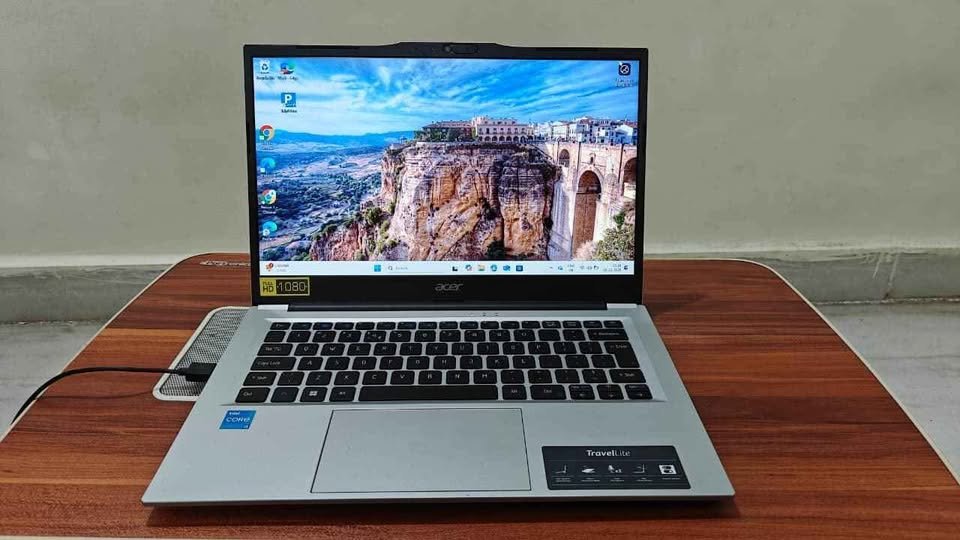 Acer Professional 14 Intel 13th Gen Core i7-1355U laptop front view