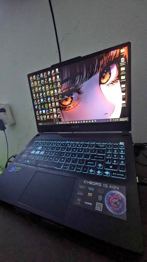 06. <strong>MSI Cyborg 15</strong> AMD Ryzen 5 6600H RTX 3050